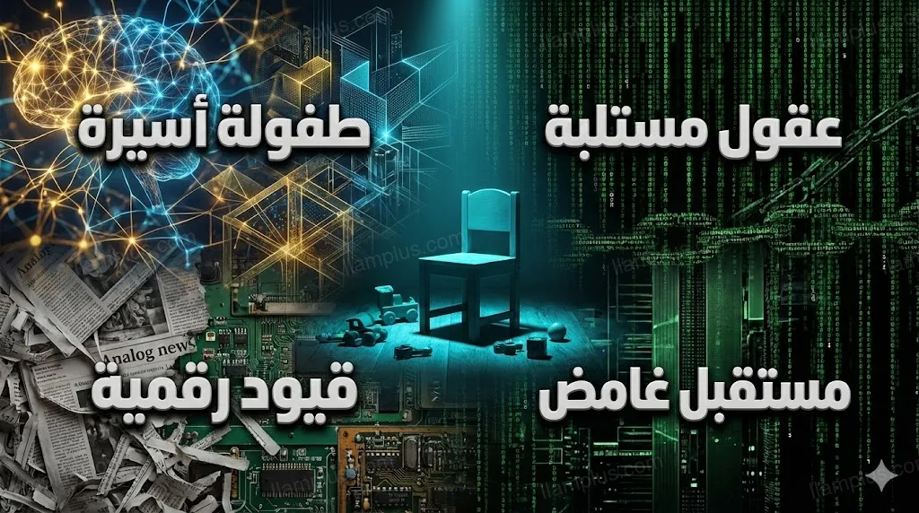 أطفال الشاشات: هل نربي جيلاً “ذكياً” أم جيلاً “مستلباً”؟