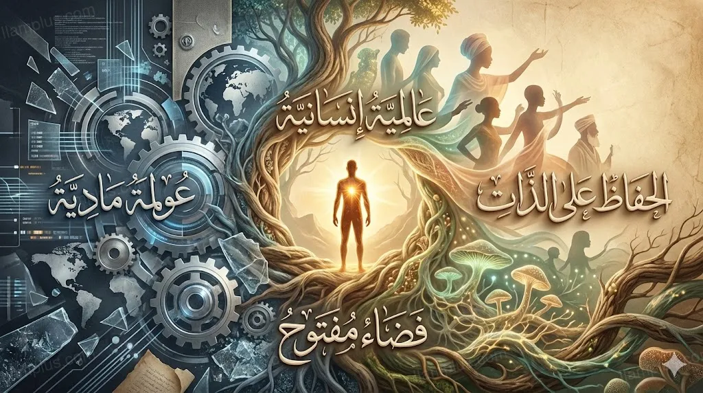 من “العولمة” المادية إلى “العالمية” الإنسانية: استراتيجيات الحفاظ على الذات في فضاء مفتوح