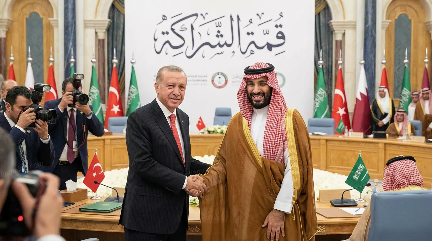 أردوغان وبن سلمان يبحثان تعزيز الشراكة الاستراتيجية وملفات المنطقة